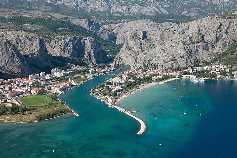 Apartman Horizont Leilighet Omiš Eksteriør bilde